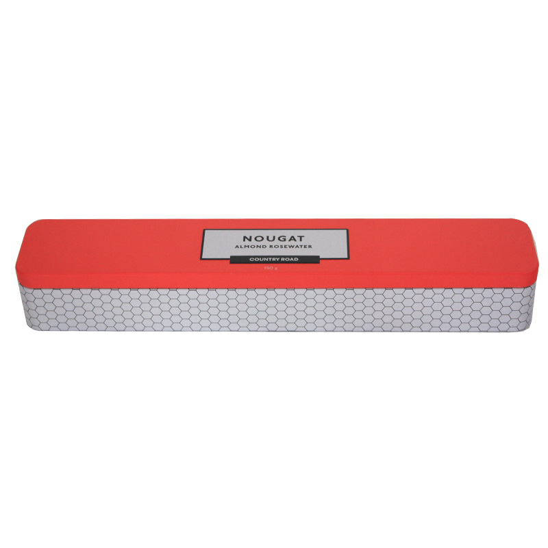 slim rectangular chocolate tin